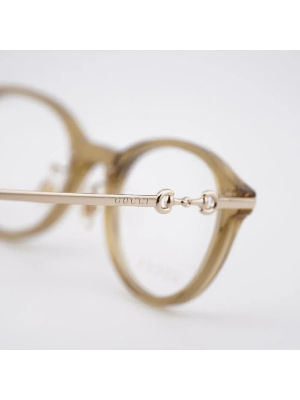 Gucci GG1904OJ 003 Eyeglasses Yellow / Gold 50mm Round Frame